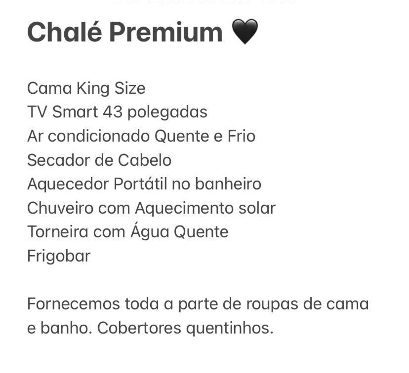 Aconchego Do Sereno Exclusive Chales أوروبيسي المظهر الخارجي الصورة