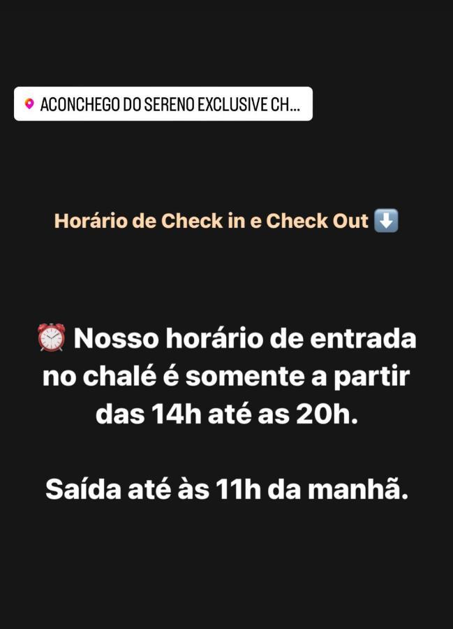 Aconchego Do Sereno Exclusive Chales أوروبيسي المظهر الخارجي الصورة